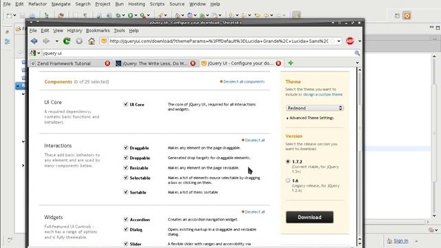 Zend Framework 1.9 tutorial 13: ZendX_Jquery introduction part 1 смотреть онлайн