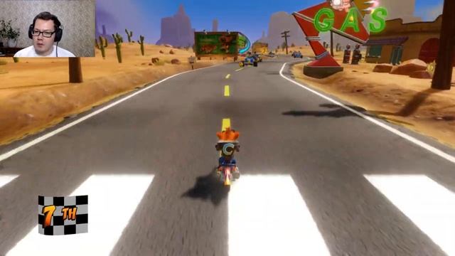 ВОТ ПОЧЕМУ МНЕ НРАВЯТСЯ ГОНКИ С КРЭШЕМ | Crash bandicoot N. Sane Trilogy #9 смотреть онлайн