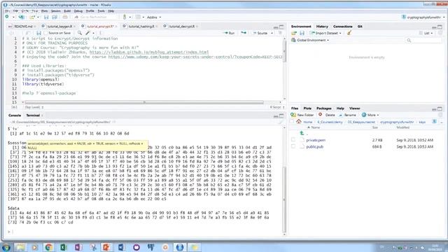 Part 3 - Encrypt a text string in R смотреть онлайн