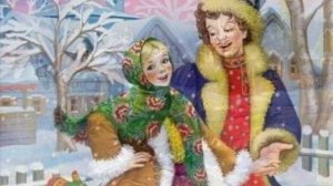 594..♫.  "Ах мамочка, на саночках" - Нонна Мордюкова и др ,  песня из к/ф "Русское поле"