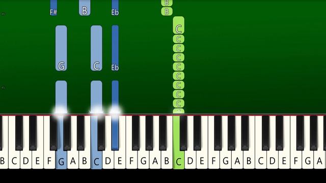 Odetari x 9lives - I LOVE YOU HOE (Piano Tutorial) смотреть онлайн