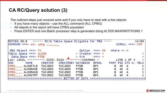 Convert your Segmented Tablespaces with Ease to Universal Tablespaces using Broadcom Db2 Solutions смотреть онлайн
