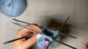 ВАРЕЖКИ СПИЦАМИ\\ПРОСТОЙ ВАФЕЛЬНЫЙ УЗОР