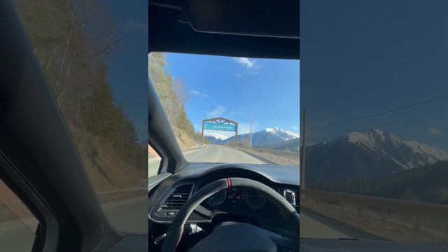 Дорога Архыз 2023 Seat Leon