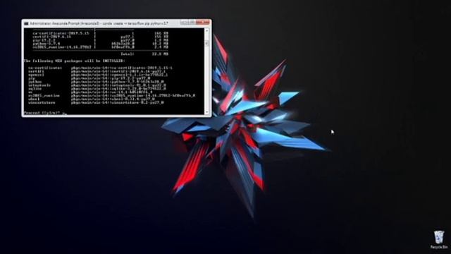 Tutorial Install Anaconda & Tensorflow смотреть онлайн