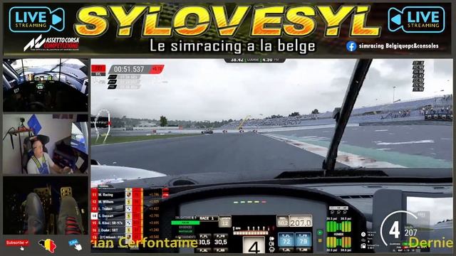 ACC/OPEN/XRO/VALENCE/PLUIE/FERRARI 296/CSLDD/PROSIMU 3 DOF/FANATECCSLDD/J TEC RACING PEDALS смотреть онлайн