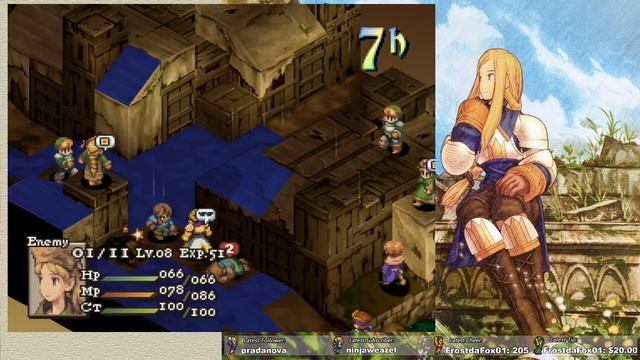 Final Fantasy Tactics: Reach The Future Mod Part 5: BEEG Dragon and the strongest bandits ever смотреть онлайн