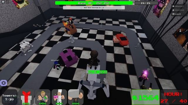(NEW MAP NEW TOWER)Roblox FREDDY FAZBEAR TD Map THE BACKSTAGE Difficulty MEDIUM Game Mode WITHERED смотреть онлайн