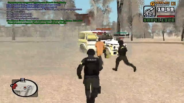 GTA Roleplay | Criminal Russia 01 Работа в Полиции Арзамаса СОБР смотреть онлайн