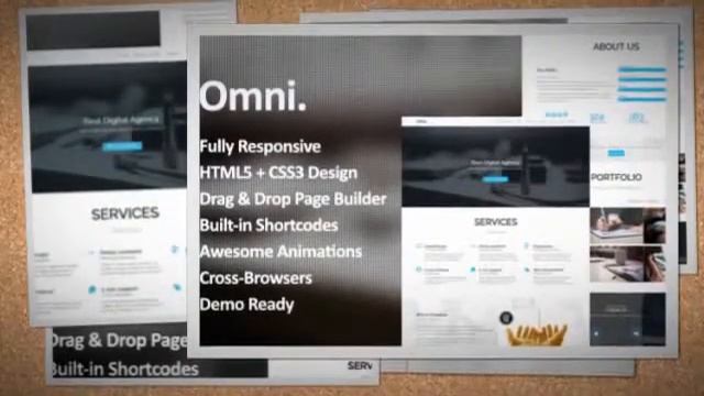 Omni. – Multipurpose Responsive One Page WordPress Theme + Download