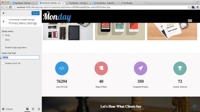 Free WordPress Theme Monday - How to Enable Disable OnePage Menu and Create a Menu | WordPress Blog смотреть онлайн