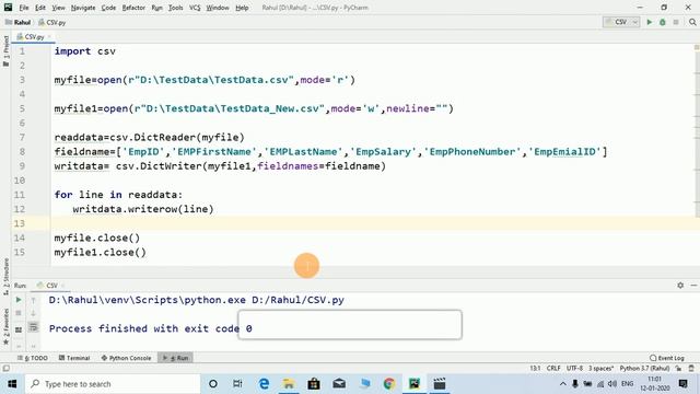 29 Python CSV Module DictWriter Method смотреть онлайн