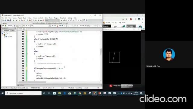 CG Lab 5 Cohen Sutherland Line Clip, Shankar R, BMSIT&M смотреть онлайн