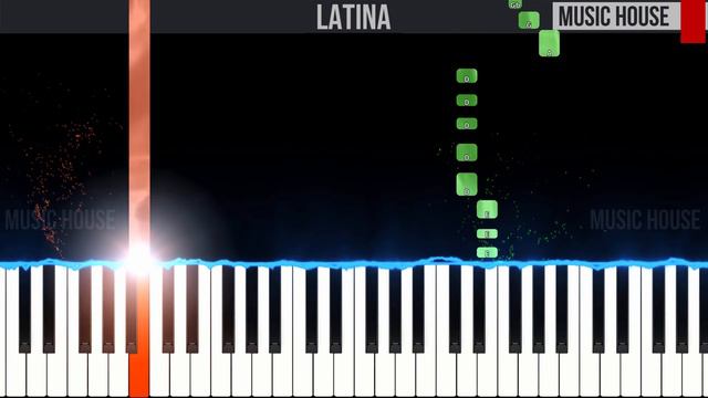 Latina - Emma Marrone - EASY SLOW Piano Tutorial 🎹 - video 4K🤙 смотреть онлайн