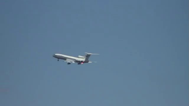 Облет аварийного Ту-154 RA-85563 смотреть онлайн