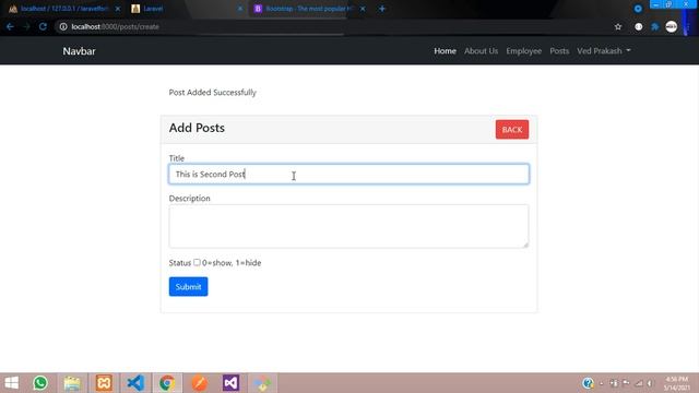 Laravel 8 Crash Course Part 12: Laravel 8 CRUD using Resource Controller | Insert Read Update Delet смотреть онлайн