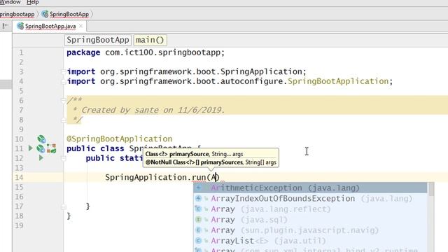 How to create a Spring boot application? смотреть онлайн