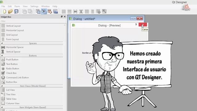 05.- Curso de PyQT. Conectar Señales con Slots. смотреть онлайн