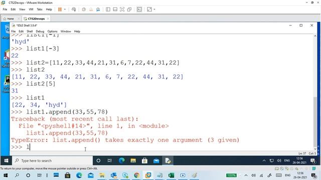 Python3 Part3 Data types n LIST смотреть онлайн