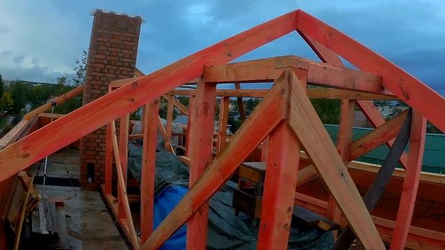 Стропильная система вальмовой крыши. Свой дом смотреть онлайн