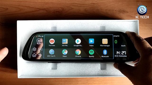 Junsun A960 4G ADAS Car DVR Camera With Android Rear View Mirror 1080P WiFi GPS Dash Cam Full Revie