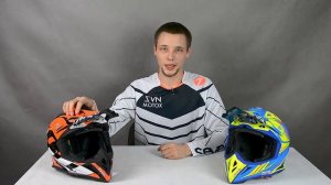 Airoh Aviator 2.3. Самый легкий кроссовый шлем.