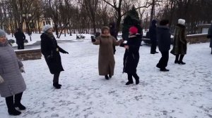 Танцы в гомельском парке