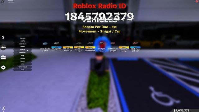 Sonata Roblox Radio Codes/IDs смотреть онлайн
