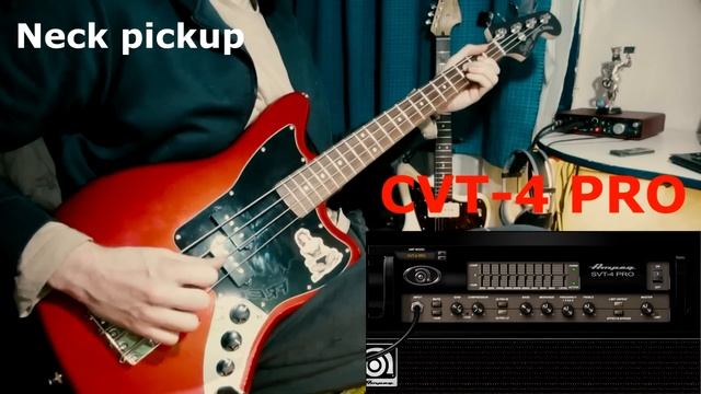 AmpliTube Ampeg Amps / Jaguar Bass Demo Test смотреть онлайн