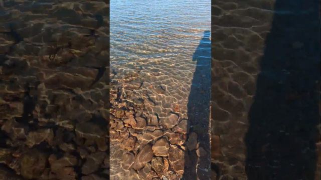 Чёрное море в Крыму. Евпатория. Заозёрный. 13.08.2022 смотреть онлайн