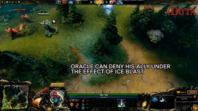 Dota 2 tips and tricks ORACLE and ICE BLAST #2 смотреть онлайн