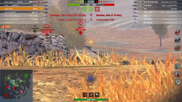 WoT Blitz - Tiger II Mastery смотреть онлайн