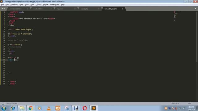 Php Variables & Data Types 2022 in Hindi / Urdu смотреть онлайн
