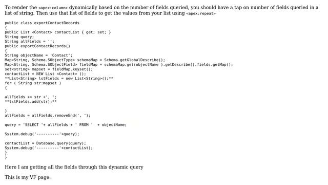 Salesforce: How to get all fields in VF page using custom controller? (3 Solutions!!) смотреть онлайн