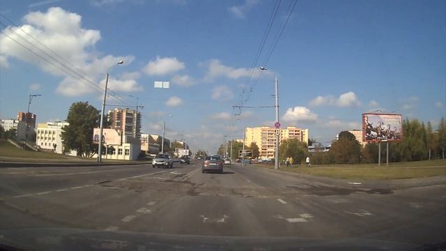 На Купалы убирают спящий полицейский