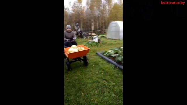 Минитрактор из мотоблока. Соберем и доставим смотреть онлайн