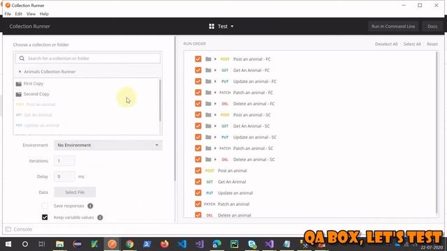 Part 8 - Postman - Collection Runner смотреть онлайн