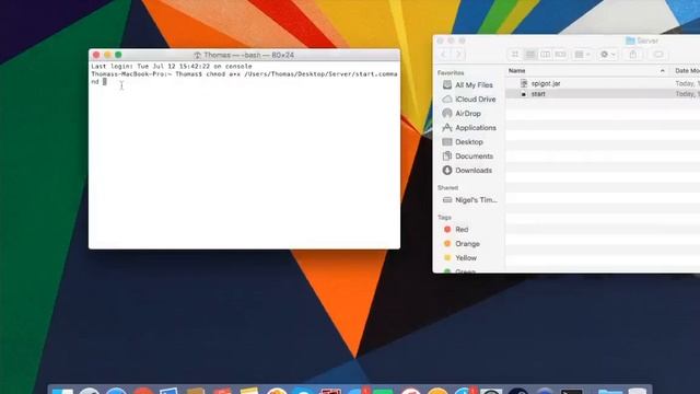 How to make a Minecraft Spigot Server (Mac) 1.10 смотреть онлайн