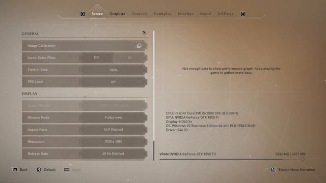 Assassin's Creed Mirage - i5 2500 + GTX 1050Ti смотреть онлайн