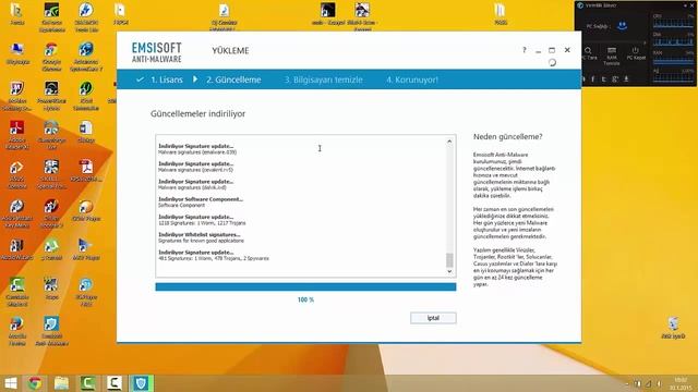 Trojan ve Boxrock virüslerini bilgisayardan temizleme Emsisoft Anti Malware ile смотреть онлайн
