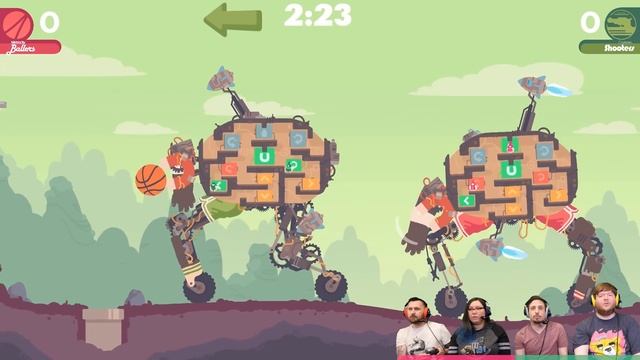 Regular Human Basketball - ASH WAS CHEATING! (4 Player Gameplayer) смотреть онлайн