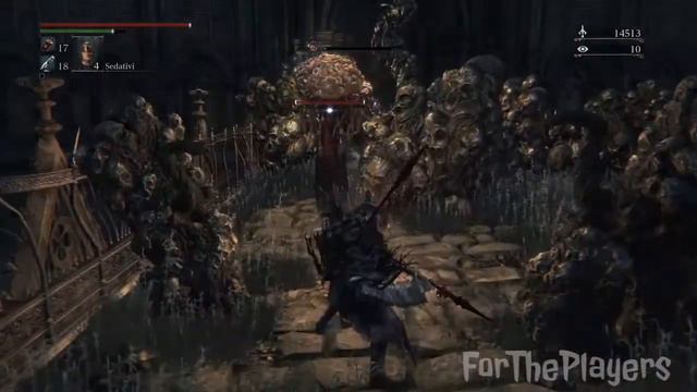Bloodborne - How to kill Mother brain and find Blood stone смотреть онлайн