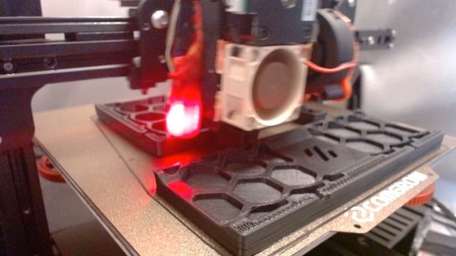 3D Printer Timelapse Voron Printed Parts - Rear and 2 Side Skirt As. Ender 3 V2 смотреть онлайн