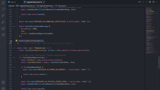 Наворочений Телеграм Бот | Продвинута реєстрація користувачів | Сцени смотреть онлайн