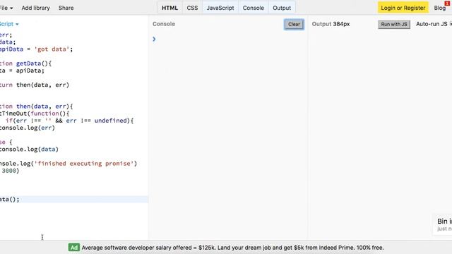 JavaScript .Then() Function Explained смотреть онлайн