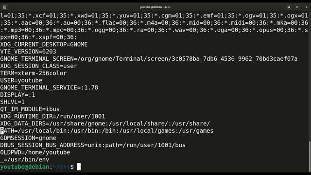 home directory, user and path on linux in c++ смотреть онлайн