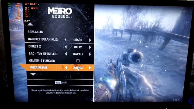 Metro exodus test/i3 550/rx570-4G/8Ram/test смотреть онлайн