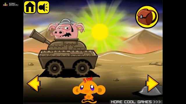 Игра "Счастливая Обезьянка 8" (Monkey GO Happy 8) - прохождение смотреть онлайн