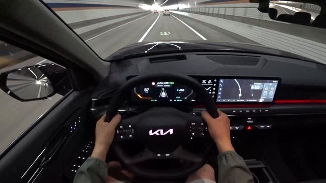 2024 KIA EV9 POV drive смотреть онлайн