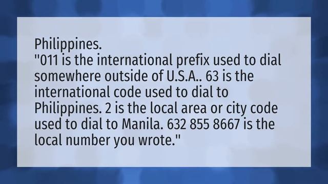 Which country code is 632? смотреть онлайн